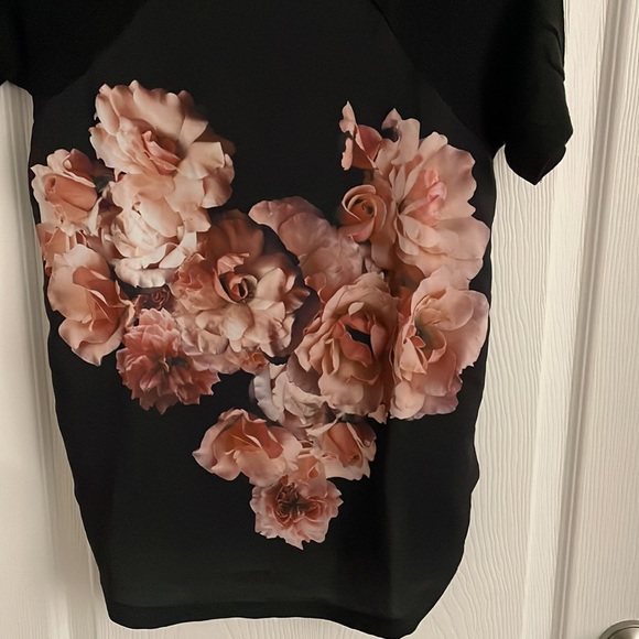 Zara Floral Top Size S - Picture 6 of 6